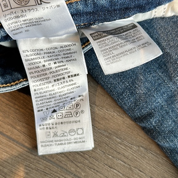 Skinny cropped Levi’s Jeans - Picture 5 of 5